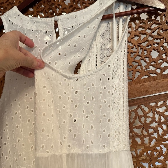 🚺📐Sundance Zellie white eyelet dress - Picture 14 of 15